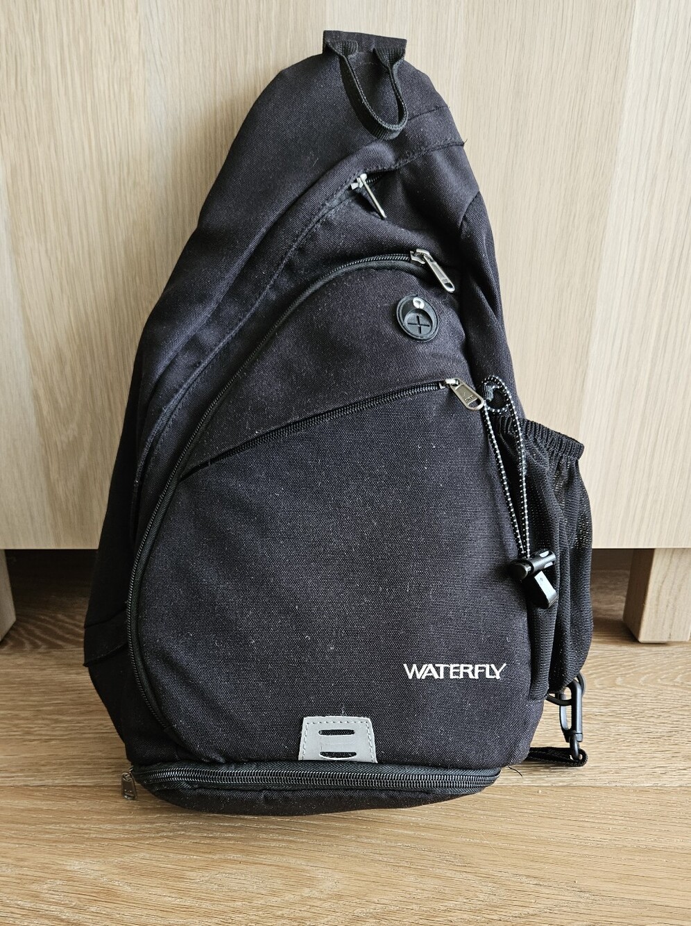 Black Sling Backpack